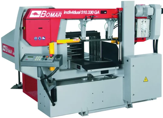 Spécial INDUSTRIE LYON 2007 : EISMO exposera une scie à ruban automatique hydraulique à commande numérique 1 axe
