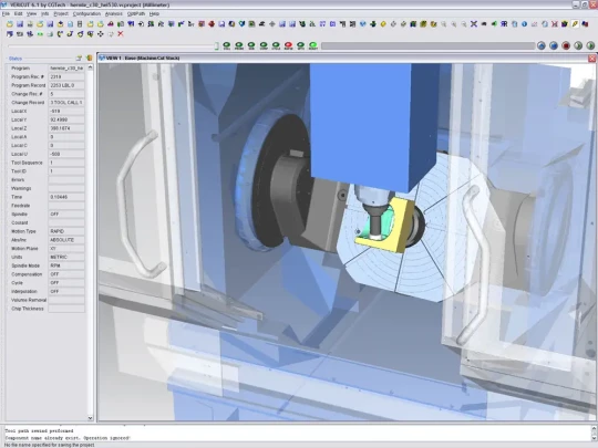 Simulation d'usinage : CGTech lance la version 6.1 de son logiciel VERICUT