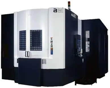 Le centre d'usinage horizontal à haute puissance a81M de MAKINO est conçu pour les grandes exigences