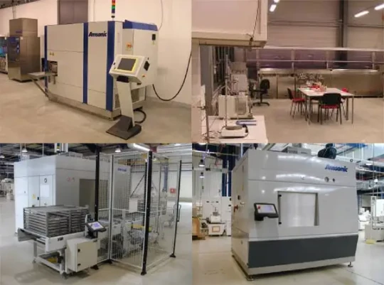 AMSONIC France s'est installé dans ses nouveaux locaux en région Lyonnaise, et offre aujourd'hui, avec sa plateforme de nettoyage, un nouveau service à ses clients