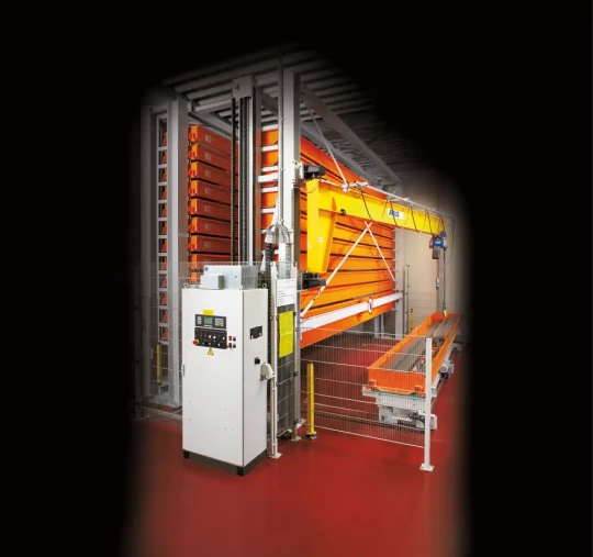 Unitower de KASTO, le système de stockage en tour à utilisation universelle en logistique et en fabrication