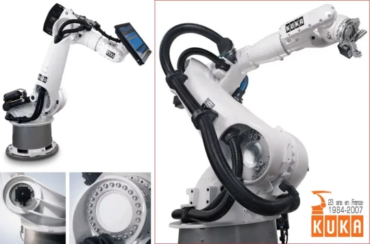 KUKA propose une nouvelle gamme complète de robots spécifiques aux exigences des secteurs nécessitant une production en salles blanches : médical, pharmacie, chimie, électronique, électro-ménager, agro-alimentaire, ...
