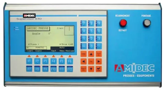 Le SafeTools d'AMIDEC permet la surveillance et contrôle des outils sur presses à découper et emboutir