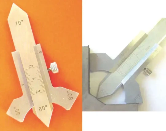 SANA distribue une une jauge de contrôle des dimensions des cordons de soudure