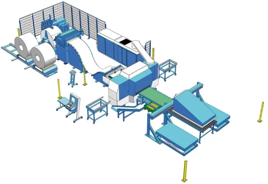 Le centre de poinçonnage PIVATIC PCC125 pour bobines bénéficie d'une nouvelle solution d'entraînement mécanique