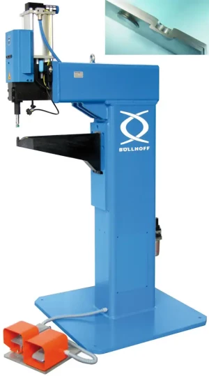 BOLLHOFF OTALU propose une nouvelle pince de clinchage polyvalente : la Rivclinch 4006 P35 Pass