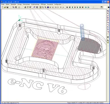 ERCII annonce la disponibilité de son logiciel de FAO usinage e-NC v6
