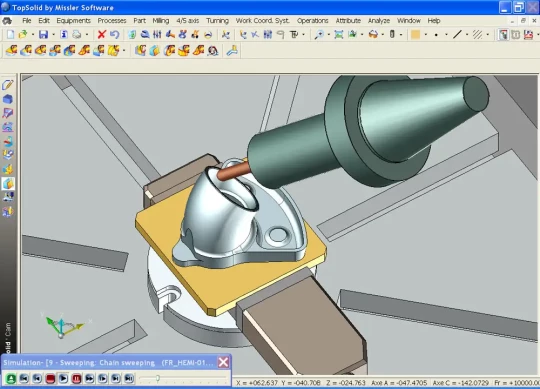 Spécial EMO 2007 : MISSLER SOFTWARE présentera TopSolid'Cam 2007, sa solution intégrée de FAO pour l'usinage de tout type de pièce