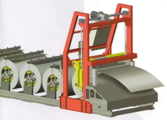 TYMA DIFFUSION importe un système modulaire pour le refendage et la coupe à longueur