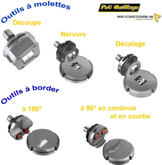 Spécial TOLEXPO 2007 : plusieurs nouveaux outils de poinçonnage PASS à découvrir sur le stand P&G OUTILLAGE