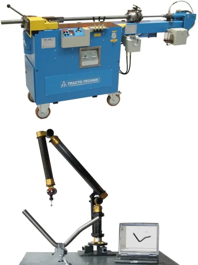 Spécial TOLEXPO 2007 : TRACTO TECHNIK exposera entre autres la machine de cintrage de tubes et opérations annexes Tubomat 642 et le système de mesure Tuboscan
