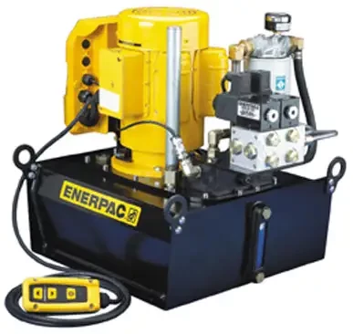 La pompe électrique ZW d'ENERPAC est adaptée aux applications de bridage les plus exigeantes