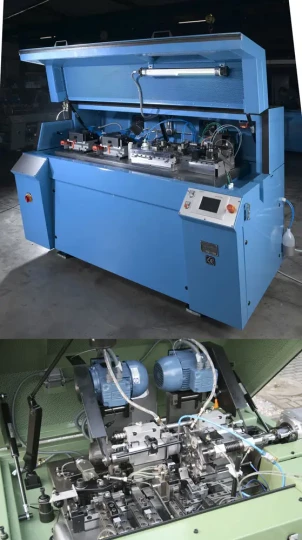 Spécial WIRE 2008 : JOUHSEN BUNDGENS exposera sa machine MJE2 destinée à usiner les extrémités du fil dressé et coupé simultanément