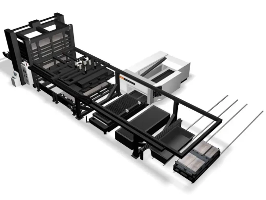 Spécial INDUSTRIE 2008 : YAMAZAKI MAZAK OPTONICS présentera un nouveau modèle de machine de découpe laser, l'Hyper Turbo X