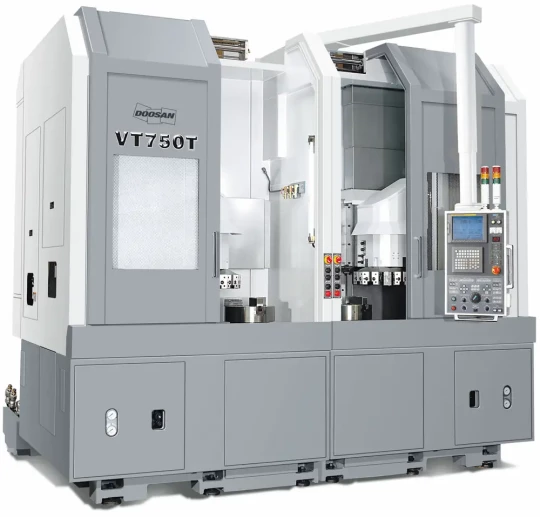 Spécial INDUSTRIE 2008 : ROSILIO Machines Outils exposera les tours verticaux VT de DOOSAN Infracore