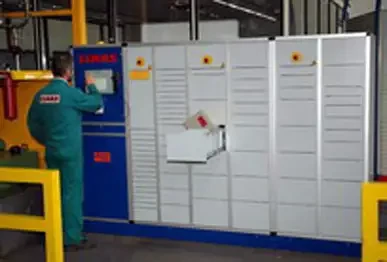 Processus d'approvisionnement rapides et efficaces chez Claas : le système de distribution automatique Tool24 d'HOFFMANN assure la disponibilité de l'outillage 24h/24
