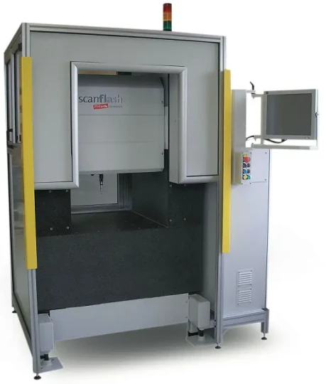 Mesure de pièces en production : Scanflash de PRODUCTIC est un concept très innovant de mesure en ligne ou bord de ligne