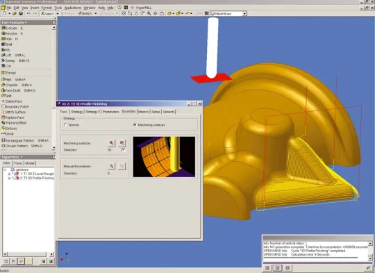 AUTODESK a certifié la solution FAO hyperMILL d'OPEN MIND pour son utilisation avec Autodesk Inventor 2009