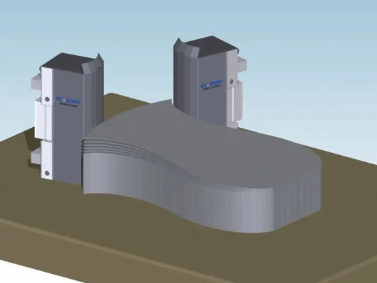 Spécial EUROBLECH 2008 : une nouvelle gamme de séparateurs magnétiques de tôles pour formes rondes chez GOUDSMIT MAGNETIC