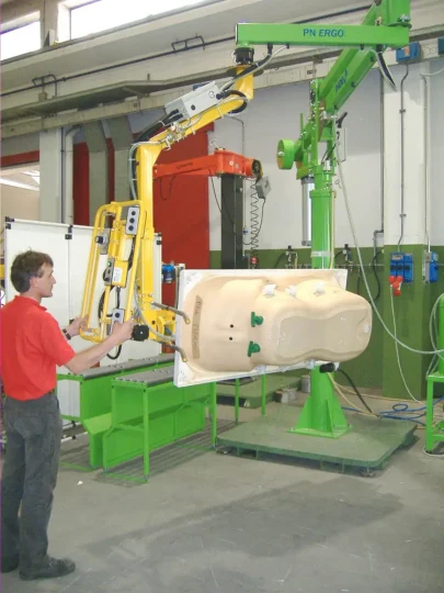 Liftronic Série PN, les manipulateurs pneumatiques d'INDEVA