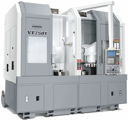 Les tours verticaux VT de DOOSAN Infracore peuvent usiner des diamètres maximum de 450 à 1100 mm