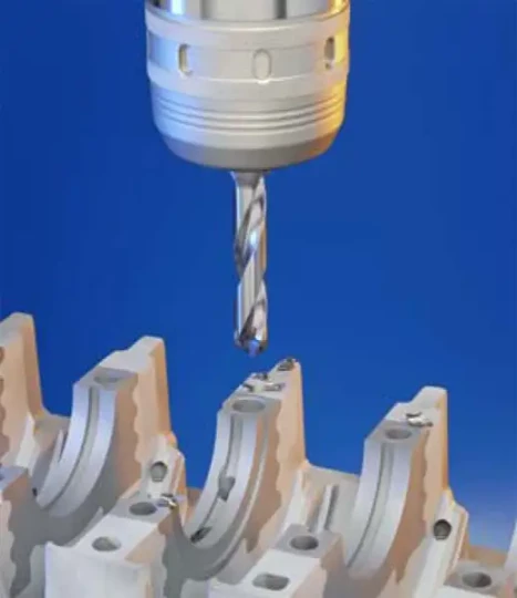 ISCAR propose le SUMODRILL, pour les perçages de grands diamètres avec des cartouches amovibles et réglables, combiné aux nouvelles nuances SUMO TEC PVD