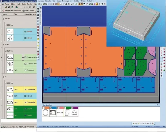 Spécial EUROBLECH 2008 : LANTEK présentera les fonctionnalités de la V28, nouvelle version de son logiciel de CFAO tôlerie Lantek Expert