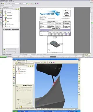 La version 5 du logiciel de contrôle de DELCAM PowerINSPECT, alliée au palpeur REVO de Renishaw vous permet de mesurer vos pièces en 5 axes