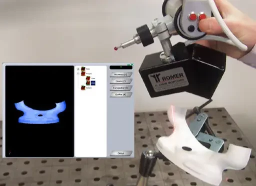 Spécial MICAD 2003 : G-Scan, le capteur de digitalisation laser de ROMER