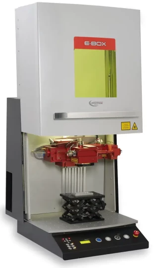 Spécial INDUSTRIE 2009 : ELECTROX présente sa nouvelle station de marquage laser E-Box Plus