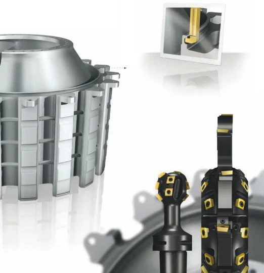 SANDVIK COROMANT propose une offre de solutions complètes d'outils coupants pour les moteurs aéronautiques