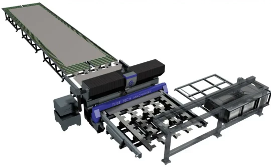 TUBE TECH Machinery exposera sa machine automatique pour la découpe et la soudure de tôles plates TS 4.20 2D sur SCHWEIS