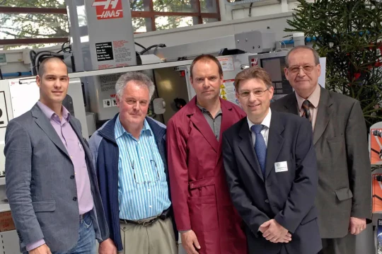 Les machines outils HAAS au service de la communication avec la Station spatiale internationale