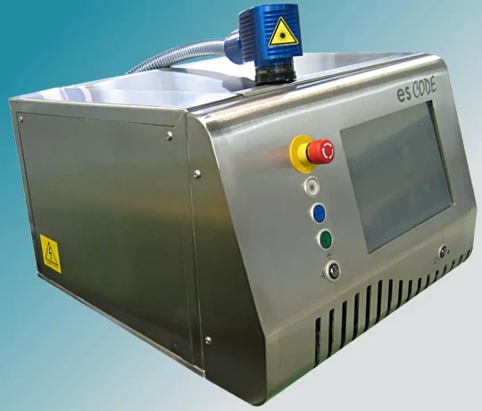 Spécial SIMODEC 2010 : ES TECHNOLOGY propose désormais le laser de marquage à fibre Ytterbium es CODE 200