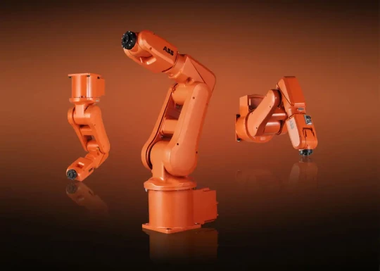 le nouveau robot de manutention et d'assemblage IRB 120 qui est le plus compact et polyvalent des gammes d'ABB sera prés
