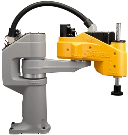 STAUBLI ROBOTICS présentera en particulier son nouveau robot SCARA TS60 sur le salon Industrie Paris