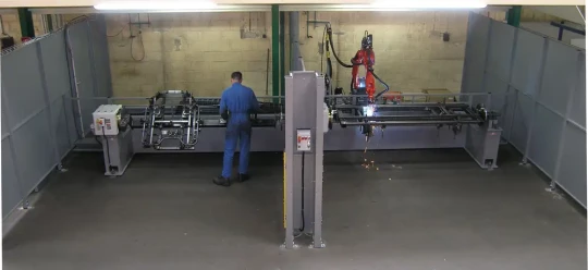 VALK WELDING montrera en particulier un robot de soudage sur châssis en E sur le salon Industrie Paris
