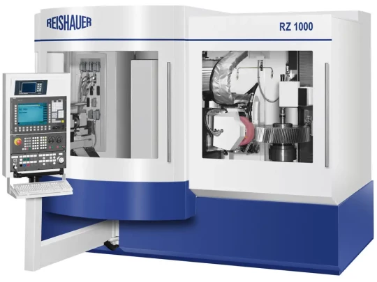 La machine CNC à rectifier les dentures par génération continue RZ 1000 de REISHAUER permet d'obtenir de hauts rendement