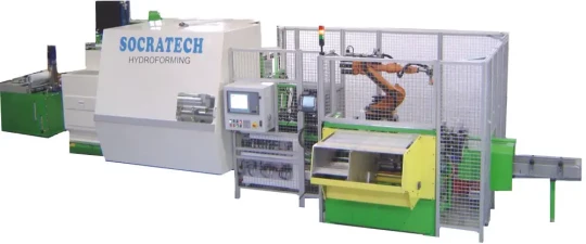 une nouvelle gamme de machines d'hydroformage présentée par SOCRATECH sur TUBE 2010 Düsseldorf