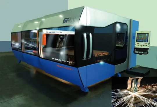 Zaphiro est la nouvelle machine laser 2D haut de gamme de la ligne TheLASER de PRIMA INDUSTRIE
