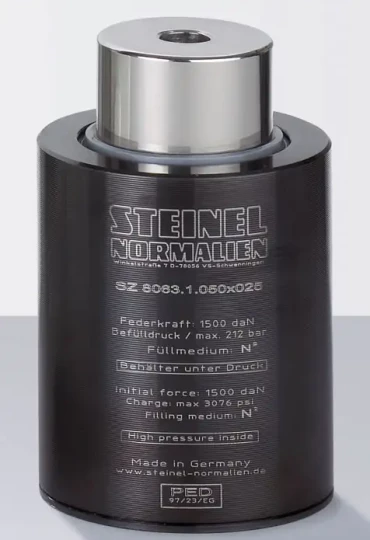 Spécial MICRONORA 2010 : STEINEL exposera le ressort à gaz SZ8063 et le ressort couleur noir Bordignon