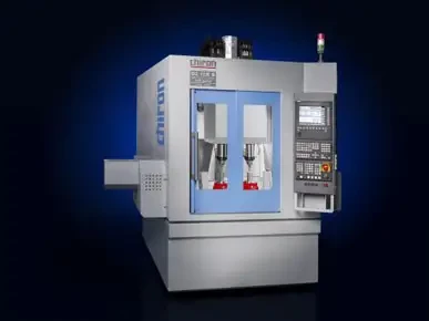 Le DZ 12K S Magnum five axis de CHIRON est un centre d'usinage 5-axes bi-broche pour l'usinage et le tournage