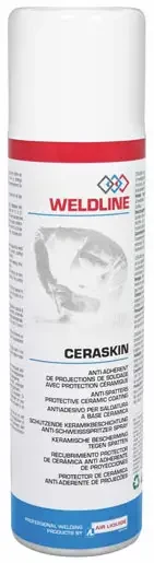 WELDLINE (AIR LIQUIDE WELDING) étoffe sa gamme d'anti-adhérents avec CERASKIN, anti-adhérent avec protection céramique à