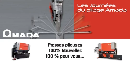AMADA organise des journées pliage les 6 et 7 avril 2011