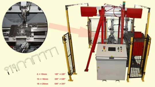 SB2C annonce l’arrivée d’une nouvelle machine à plier 2D pour fil et barre