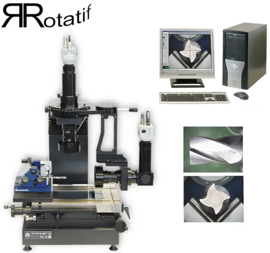 Rotatif de MARCEL AUBERT est une solution simple et efficace pour la mesure des outils de coupe