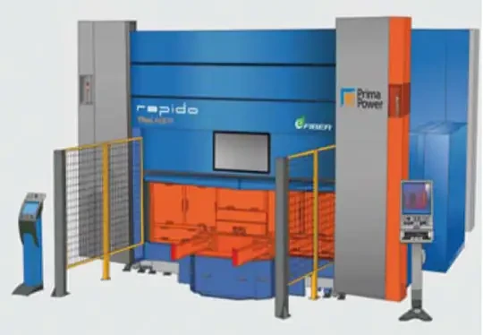 machine découpe laser 3D Prima Power Rapido Evo II