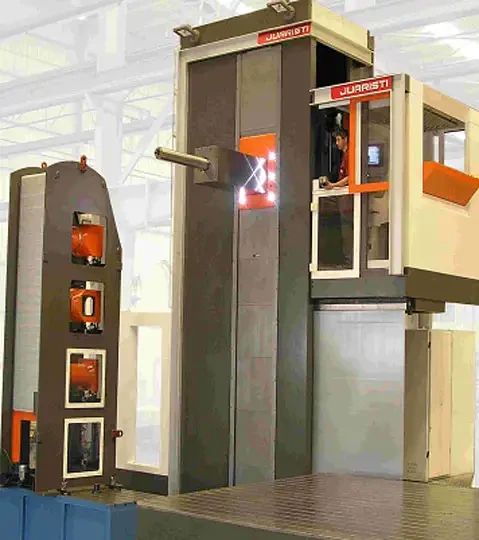 Spécial EMO HANOVRE 2011 : JUARISTI exposera l\'aléseuse à colonne mobile MP7 RAM hitech