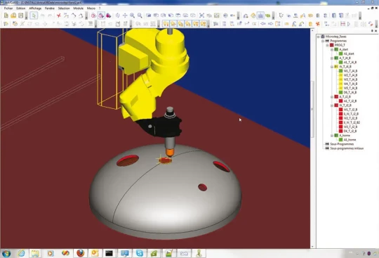 CFAO découpe, CFAO pliage, CFAO soudage robotisé ALMA