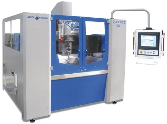 machine de découpe jet d’eau MECANUMERIC Quickjet II